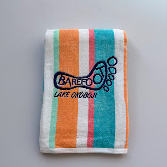JOEY VELOUR STRIPE TOWEL