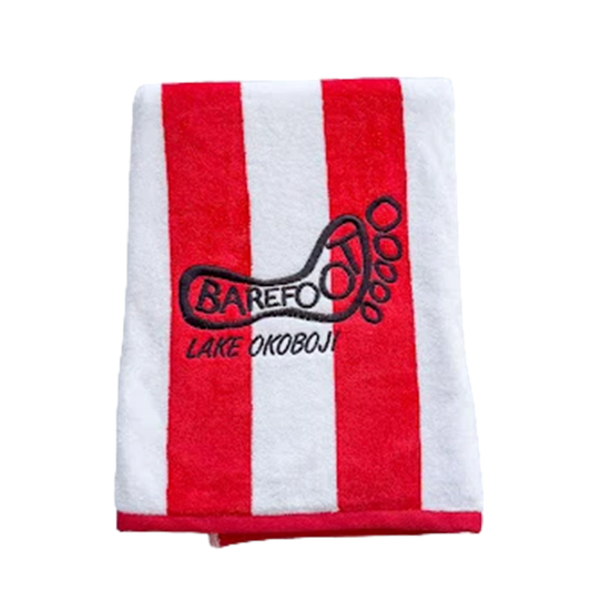 JOEY VELOUR STRIPE TOWEL