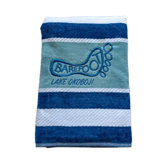 HORIZONTAL VELOUR TOWEL