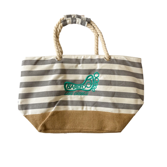 CANVAS BEACH BAG