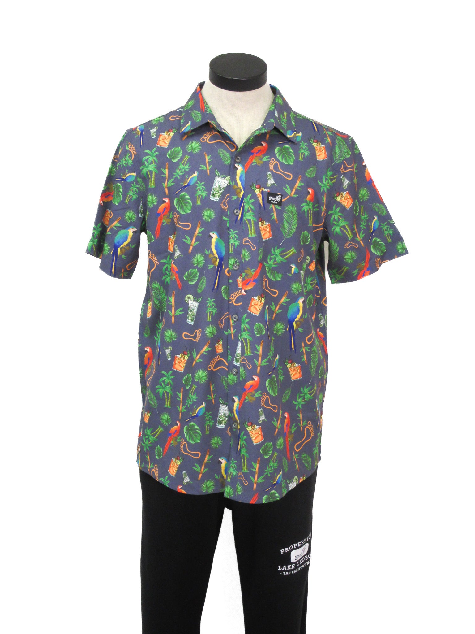 BAXTER WOVEN BTTN SHIRT Barefoot Bar Apparel