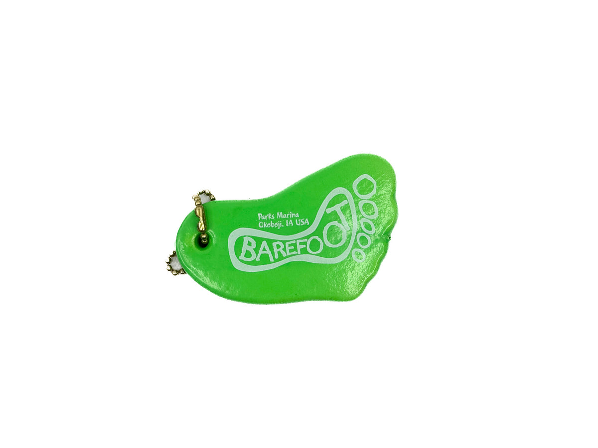 Barefoot Floating Key Chain