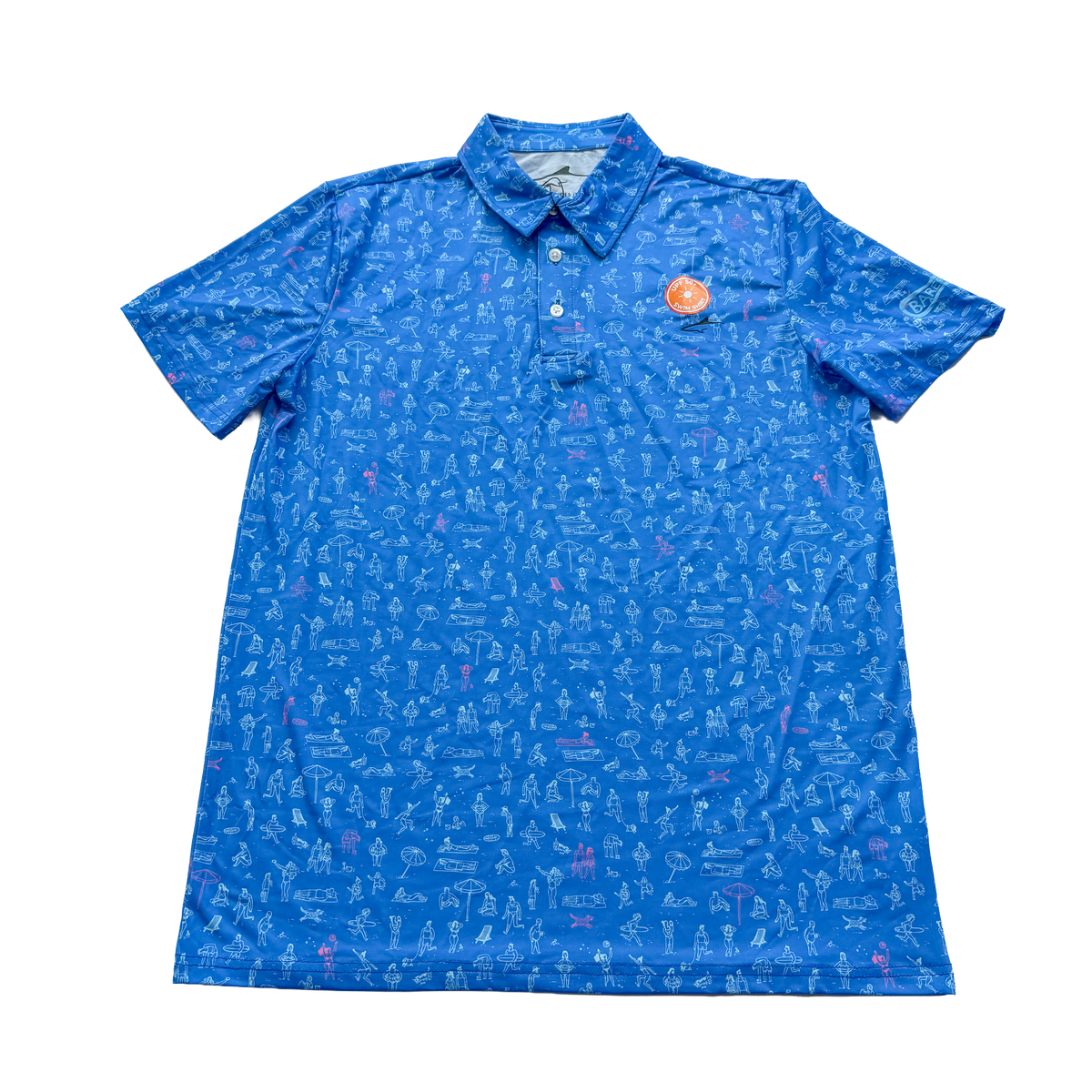MENS POLO PEOPLE PATTERN