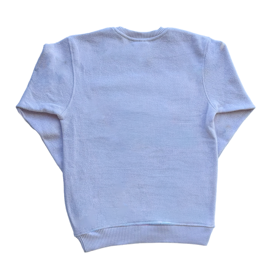 FLEECE EMBROIDERED CREW