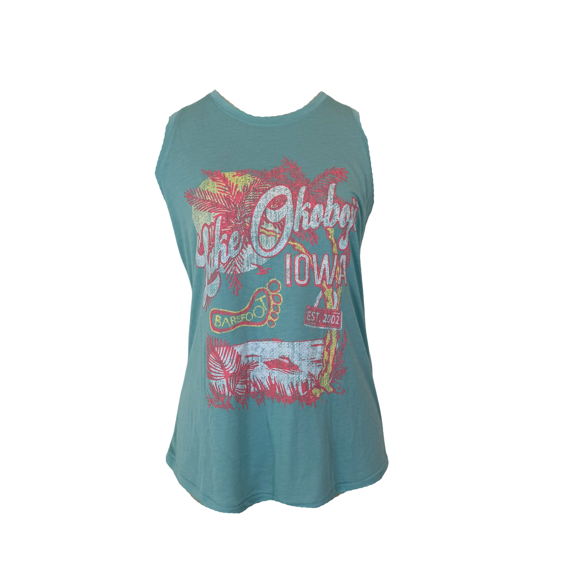 LAKE OKOBOJI VINTAGE SCENE TANK