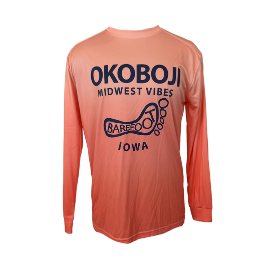 OMBRE MIDWEST VIBES RASH GAURD