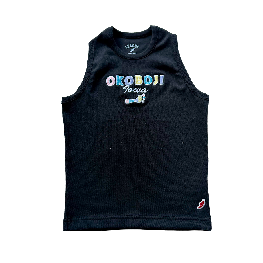 BUBBLEGUM RETRO RIB TANK