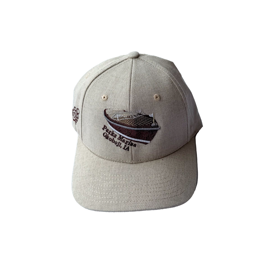 BOAT EMBROIDERY HAT