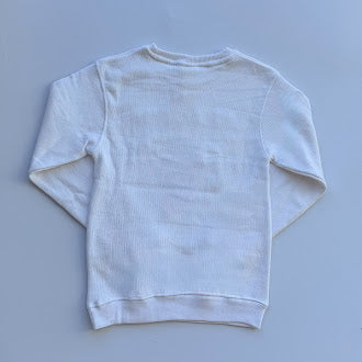 FLEECE EMBROIDERED CREW