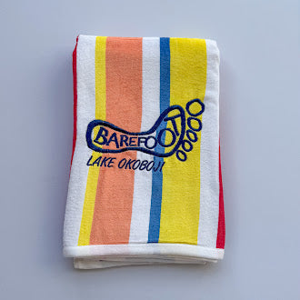 JOEY VELOUR STRIPE TOWEL