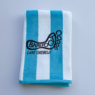 JOEY VELOUR STRIPE TOWEL