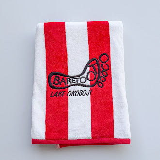 JOEY VELOUR STRIPE TOWEL