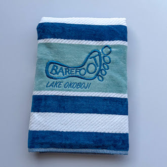 HORIZONTAL VELOUR TOWEL
