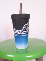 BAREFOOT SILICONE STRAW TUMBLERS