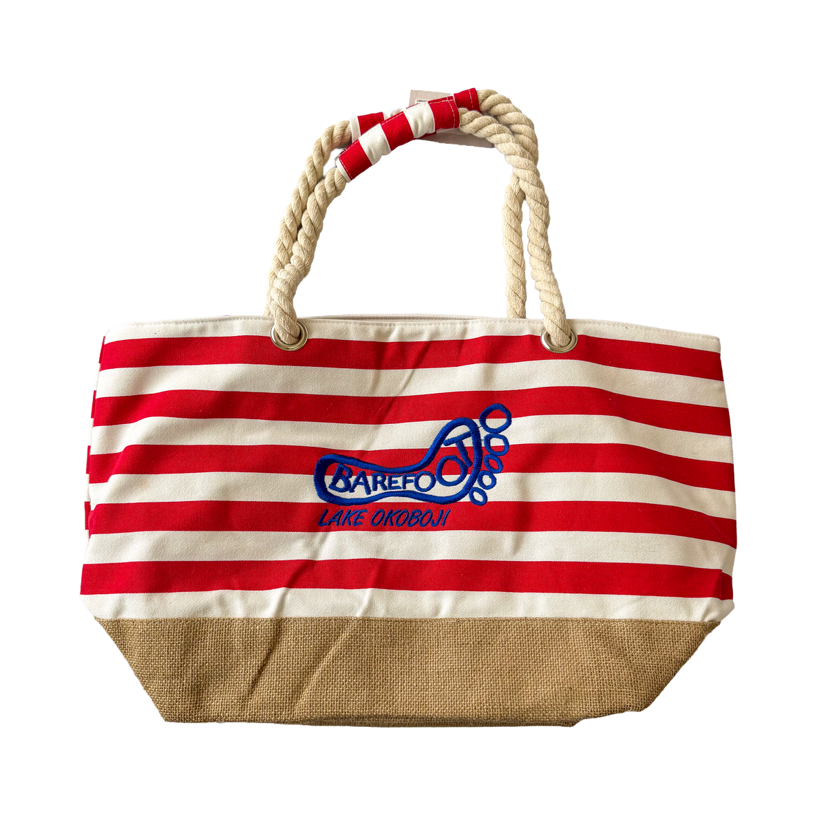 CANVAS BEACH BAG