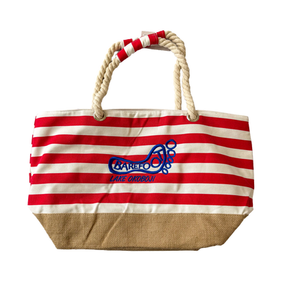 CANVAS BEACH BAG