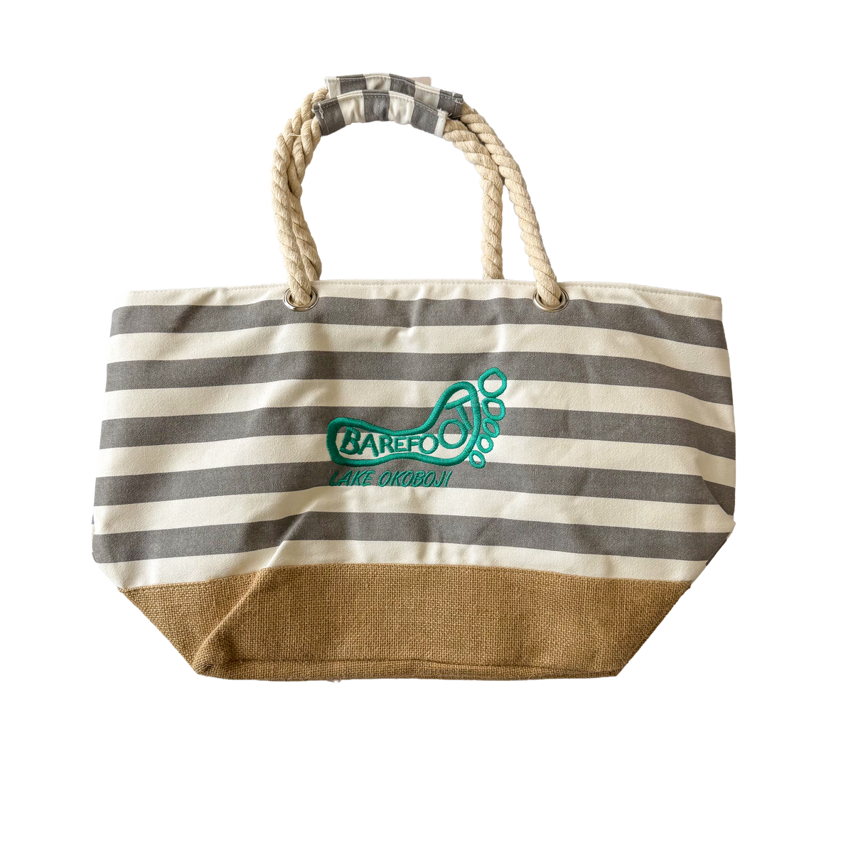 CANVAS BEACH BAG