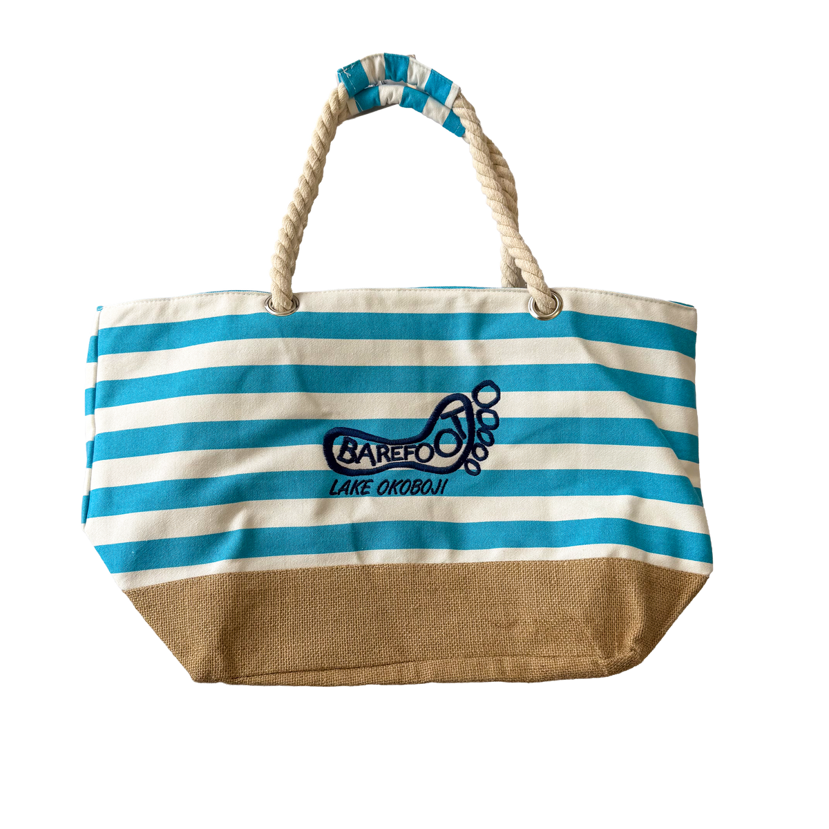 CANVAS BEACH BAG