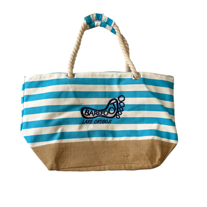 CANVAS BEACH BAG