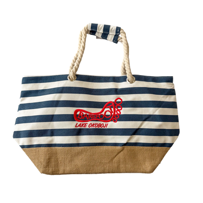 CANVAS BEACH BAG