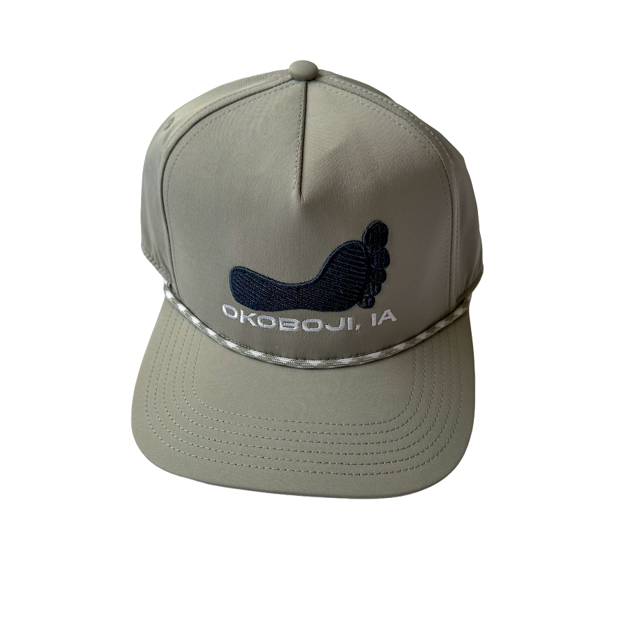 CADDY GREY HAT WHITE ROPE
