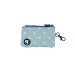 GECKO ID CASE WALLET LT BL POLKA DOT
