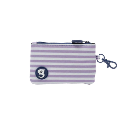 GECKO ID CASE WALLET LT BL POLKA DOT