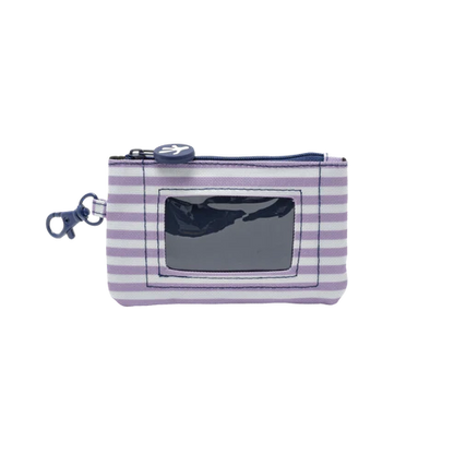GECKO ID CASE WALLET LT BL POLKA DOT