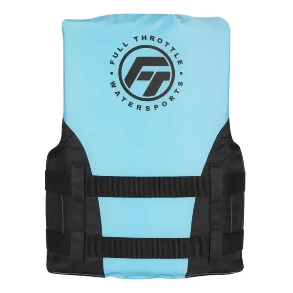TEEN NYLON VEST AQUA