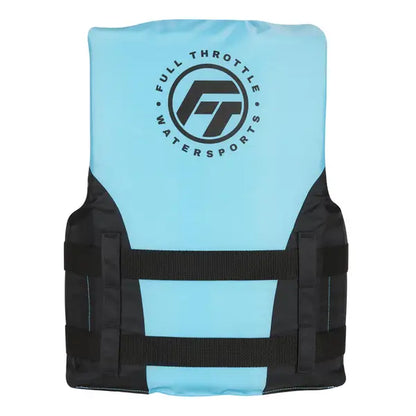 TEEN NYLON VEST AQUA