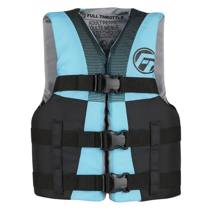 TEEN NYLON VEST AQUA