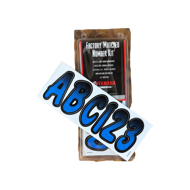 DLX REGISTRATION KIT BLU-BLK