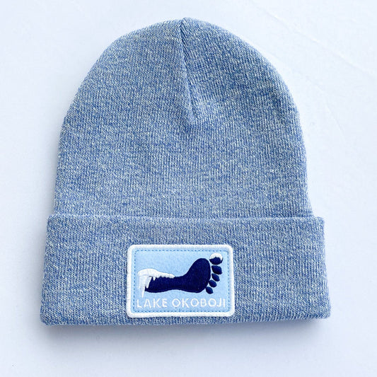 SNOWY FOOT BEANIE