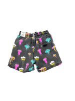 TODDLER EMBROIDERED JELLYFISH BOARD SHORTS