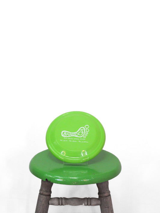 BAREFOOT LOGO FRISBEE