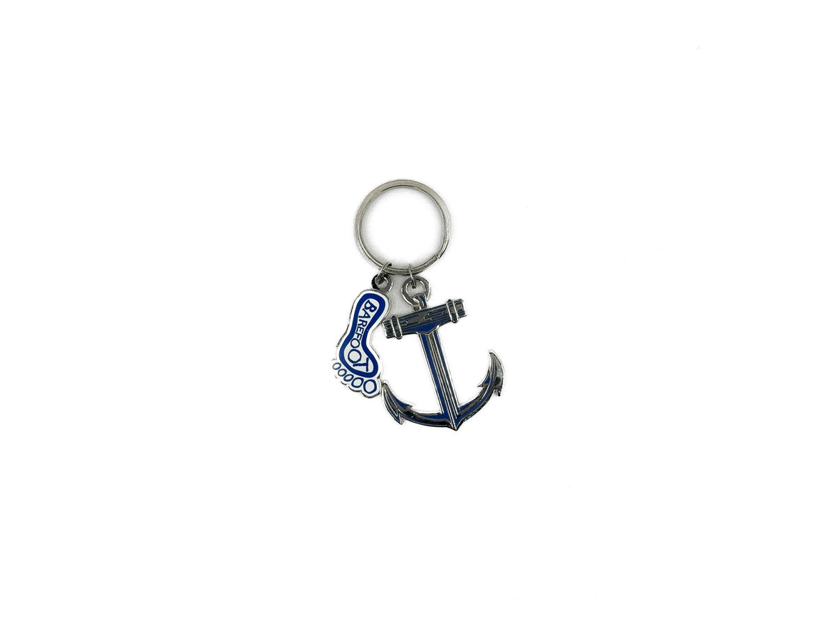 BAREFOOT METAL KEYCHAINS