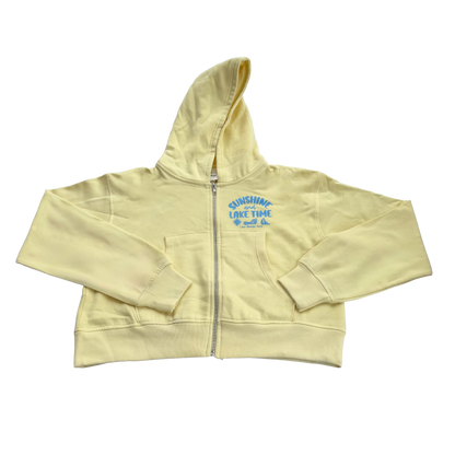 SUNSHINE AND LAKE TIME ZIP HOOD