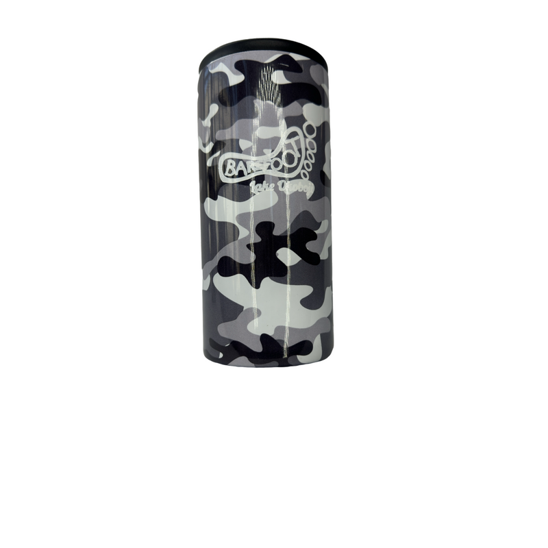 LOGO CAMO SLIM BOTTLE HUGGER