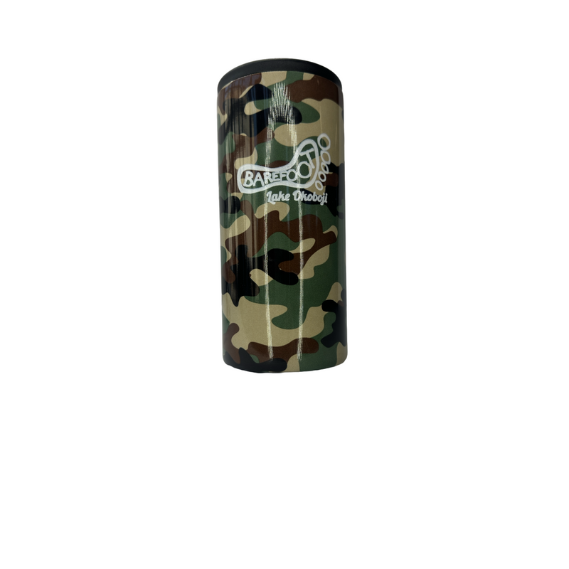 LOGO CAMO SLIM BOTTLE HUGGER