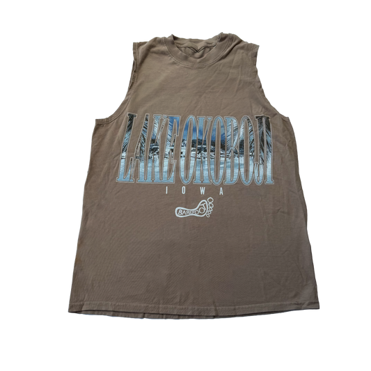 SNOWY BOJI MUSCLE TANK