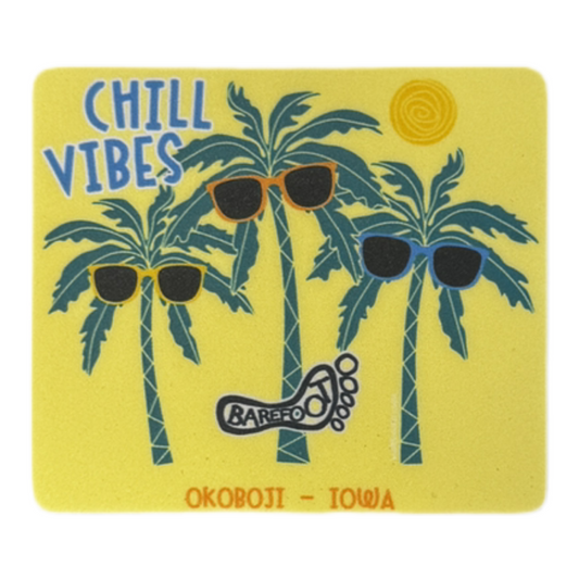CHILL PALM TREES STICKER