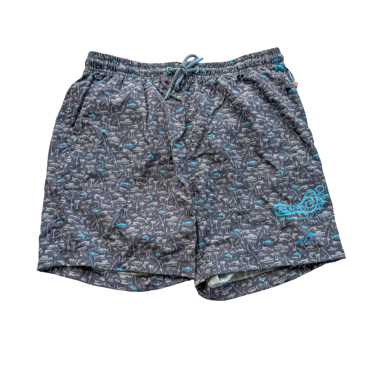 FISHING PATTERN BOARDSHORT
