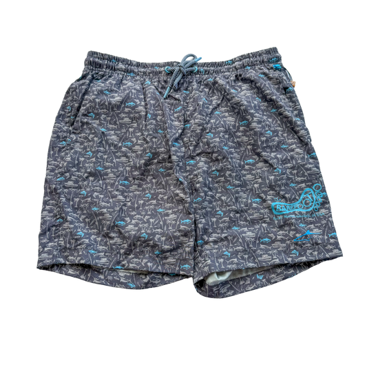 FISHING PATTERN BOARDSHORT