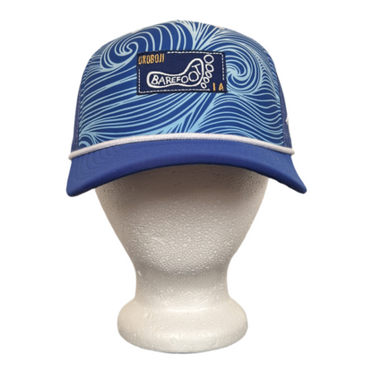 SWIRLY BAREFOOT BALL CAP