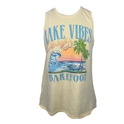 VINTAGE LAKE VIBES BEACH TANK