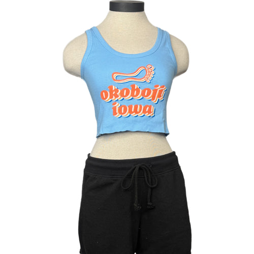 BF SHADOWED CROP TANK