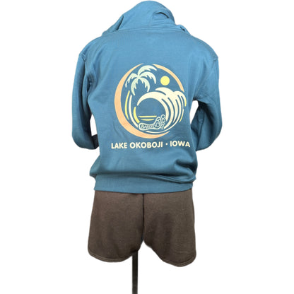 WAVE PALM CIRCLE BF ZIP