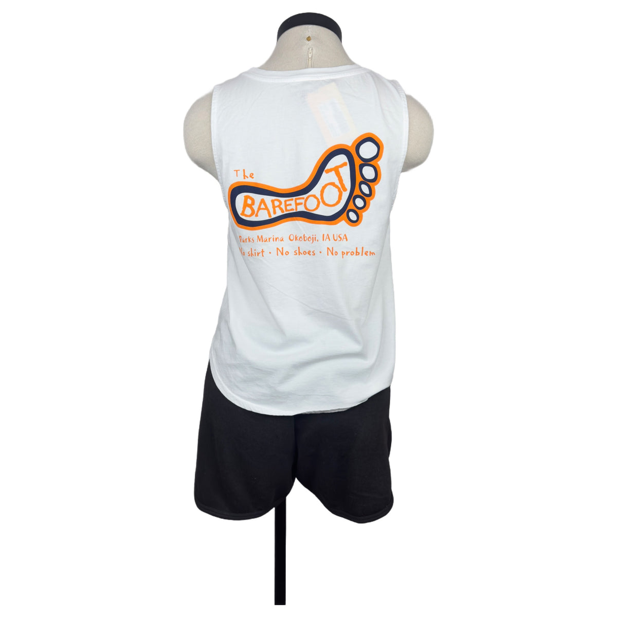 WMNS ROUNDED BTM LOGO TANK