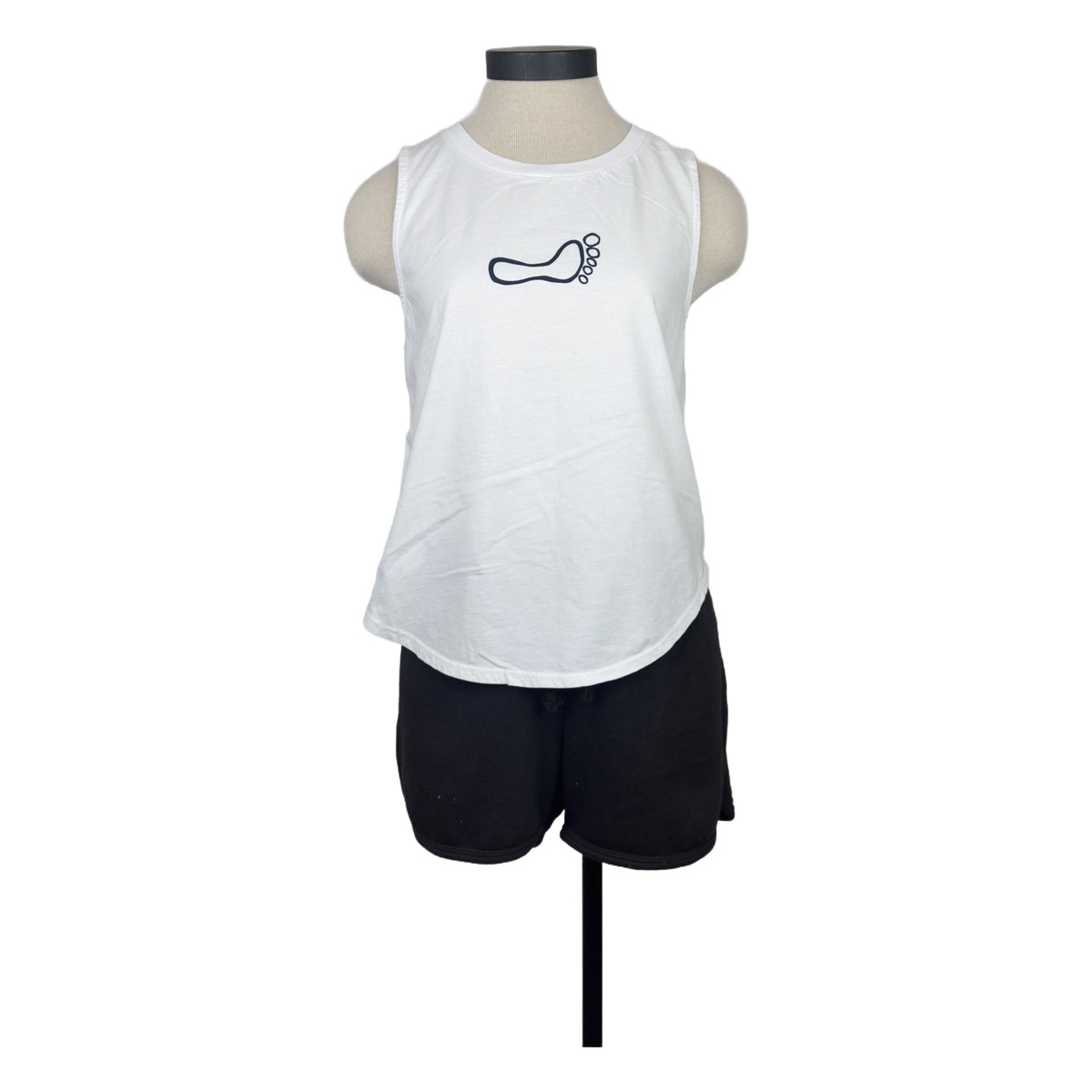 WMNS ROUNDED BTM LOGO TANK