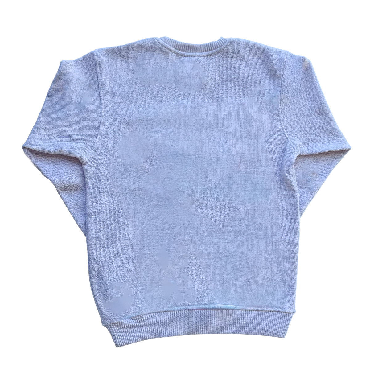FLEECE EMBROIDERED CREW